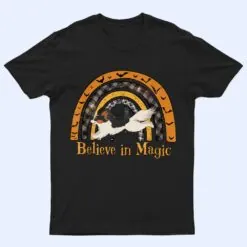 Boho Halloween Papillion Dog agility competition T Shirt