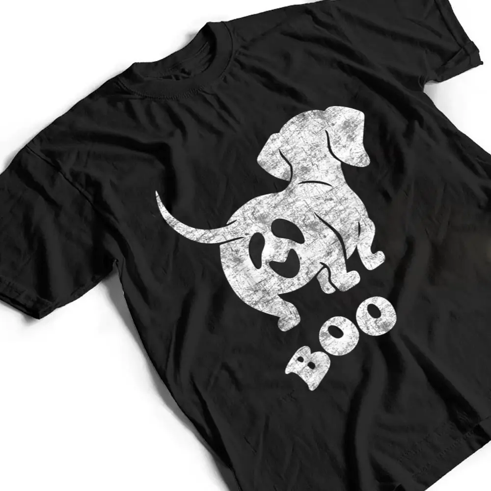 Boo-Dachshund-Spooky-Dog-Wiener-Halloween-Costume-T-Shirt-2 Boo Dachshund Spooky Dog Wiener Halloween Costume T Shirt