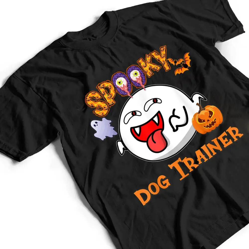 Boo-Halloween-Costume-Spooky-Dog-Trainer-T-Shirt-2 Boo Halloween Costume Spooky Dog Trainer T Shirt