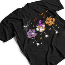 Boo Paw Print Dog Paw Spiders Halloween T Shirt Boo Paw Print Dog Paw Spiders Halloween T Shirt