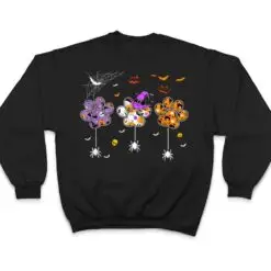 Boo Paw Print Dog Paw Spiders Halloween T Shirt Boo Paw Print Dog Paw Spiders Halloween T Shirt
