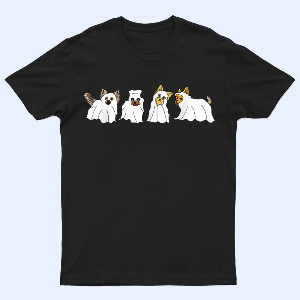 Boo Yorkie Ghost Dog Pet Animal Funny Halloween Costume T Shirt Boo Yorkie Ghost Dog Pet Animal Funny Halloween Costume T Shirt