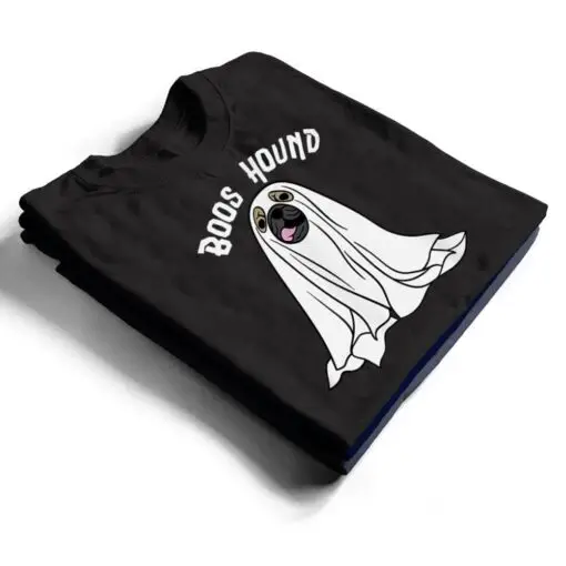 Boos Hound Funny Halloween Ghost Dog T Shirt