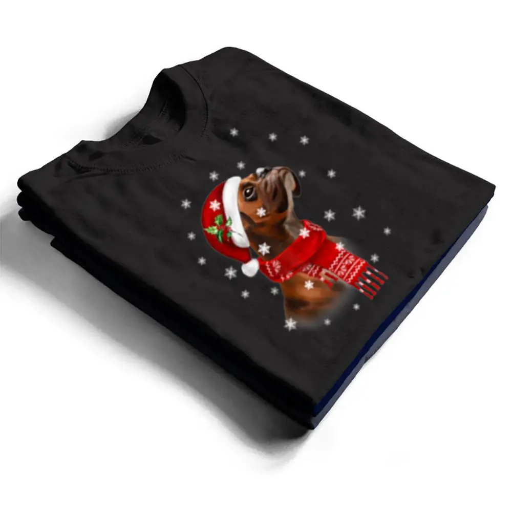 Boxer-Christmas-Tree-Xmas-Gift-For-Boxer-Dog-T-Shirt-1 Boxer Christmas Tree Xmas Gift For Boxer Dog T Shirt