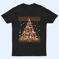 Boxer Dog Christmas Lights  Christmas Ver 2 T Shirt