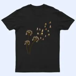 Boxer Dog Dandelion Water Color Funny Gift For Dog Lovers T Shirt