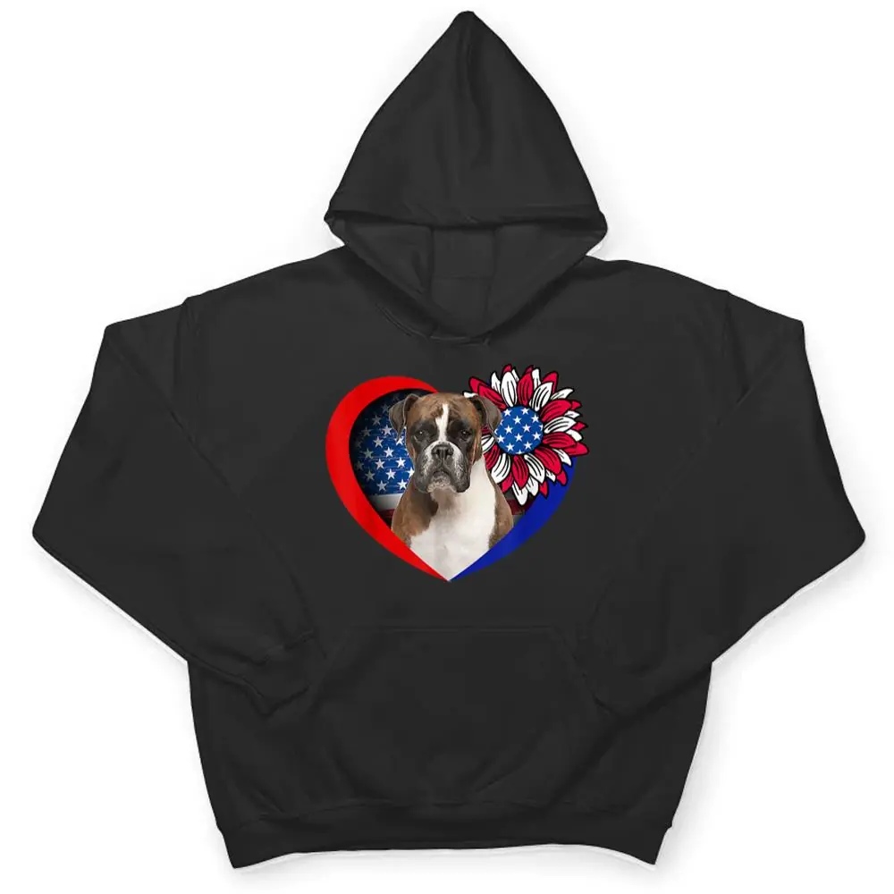 Boxer-Dog-Heart-American-Flag-4th-Of-July-Usa-Flag-Sunflower-T-Shirt-3 Boxer Dog Heart American Flag 4th Of July Usa Flag Sunflower T Shirt
