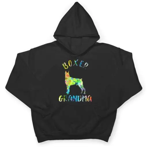 Boxer Grandma Dog Grandma Funny Boxer Owner T Shirt