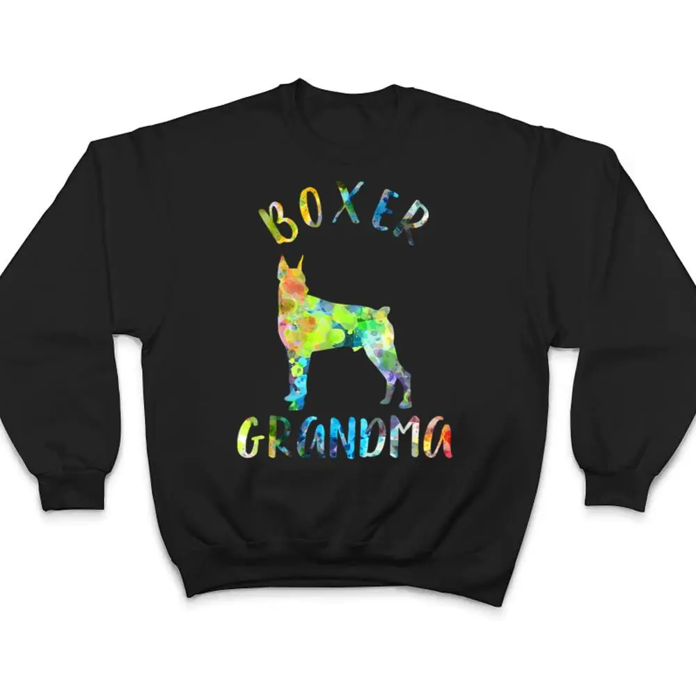 Boxer-Grandma-Dog-Grandma-Funny-Boxer-Owner-T-Shirt-4 Boxer Grandma Dog Grandma Funny Boxer Owner T Shirt