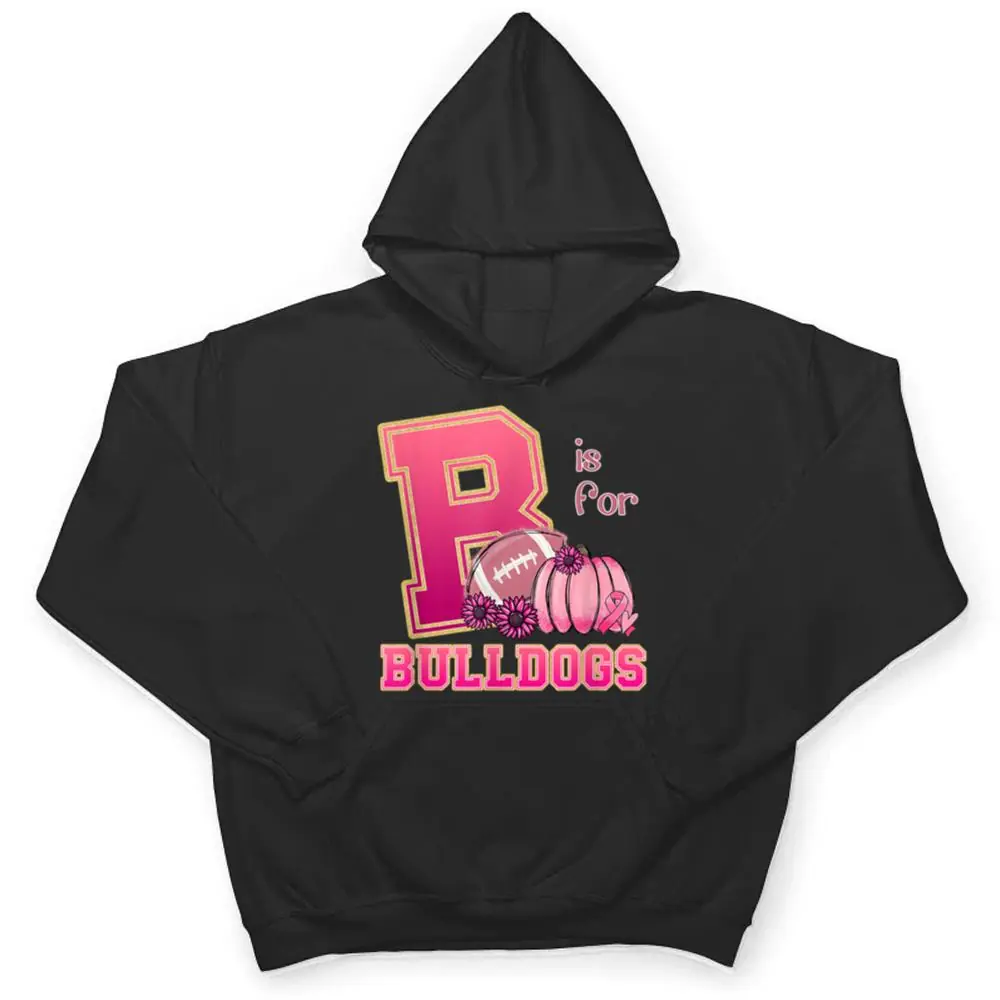Bulldog-Breast-Cancer-Awareness-Football-Fall-School-Spirit-T-Shirt-3 Bulldog Breast Cancer Awareness Football Fall School Spirit T Shirt