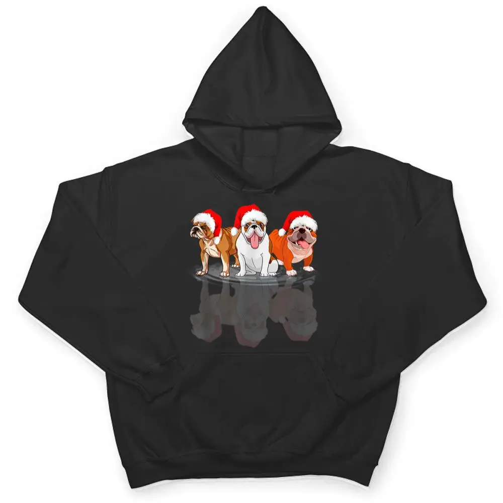 Bulldog-Dog-Lights-Christmas-Matching-Family-T-Shirt-3 Bulldog Dog Lights Christmas Matching Family T Shirt