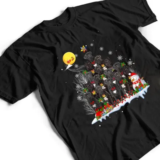 Cane Corso Dog Lover Matching Santa Christmas Tree T Shirt