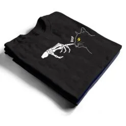 Cat Black Lover Skeleton Hand Boop Funny Halloween T Shirt Cat Black Lover Skeleton Hand Boop Funny Halloween T Shirt