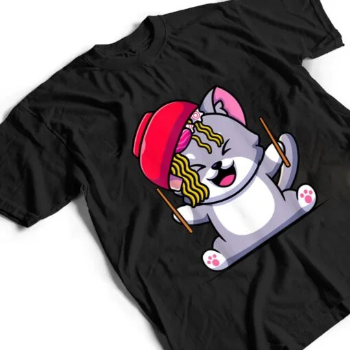 Cat Boba Tea Bubble Tea Anime Kawaii Neko for Girls Nager Ver 2 T Shirt