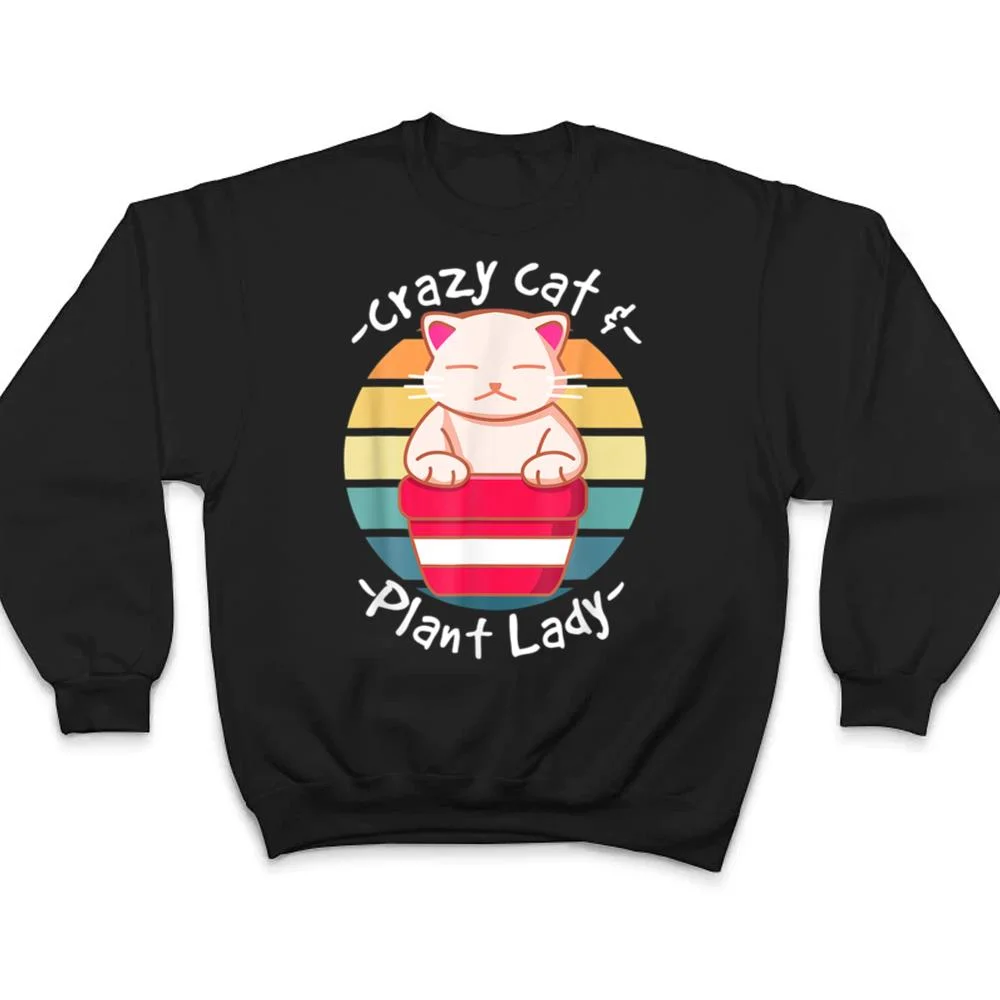 Cat-Cactus-Succulent-Crazy-Cat-Lady-Gardening-T-Shirt-4 Cat Cactus Succulent Crazy Cat Lady Gardening T Shirt