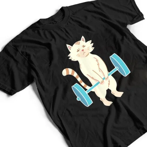 Cat Deadlift - Cat Powerlifting T Shirt