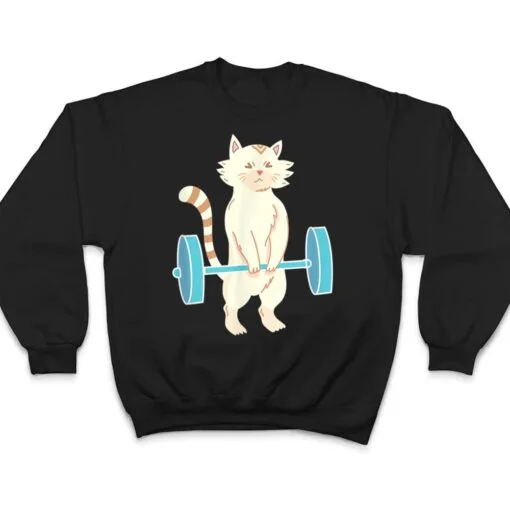 Cat Deadlift - Cat Powerlifting T Shirt