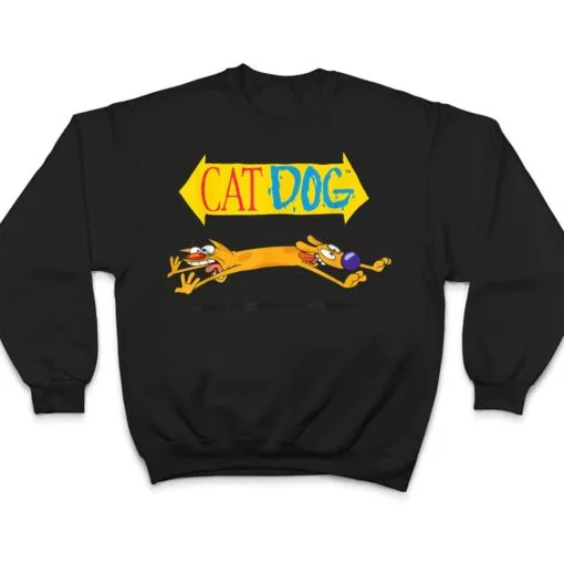 Cat Dog On Couch Nickelodeon T Shirt