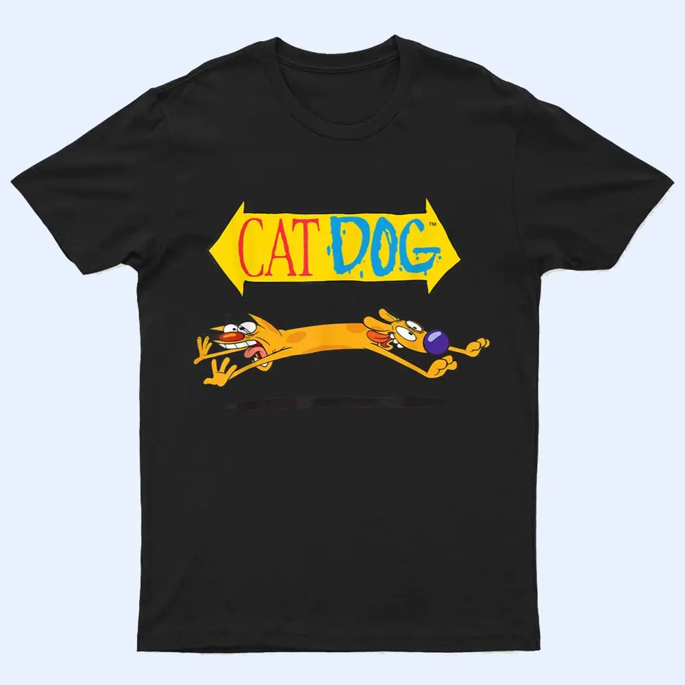 Cat Dog On Couch Nickelodeon T Shirt Cat Dog On Couch Nickelodeon T Shirt