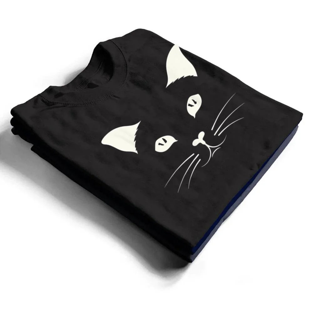 Cat-Face-Halloween-Costumes-Gifts-T-Shirt-1 Cat Face Halloween Costumes Gifts T Shirt