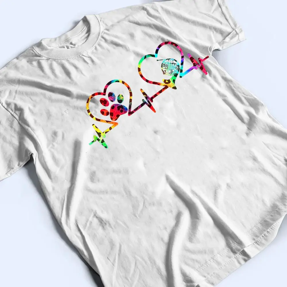 Cat-Heartbeat-Leopard-Rainbow-Ie-Dye-French-Horn-Player-T-Shirt-2 Cat Heartbeat Leopard Rainbow Ie Dye French Horn Player T Shirt