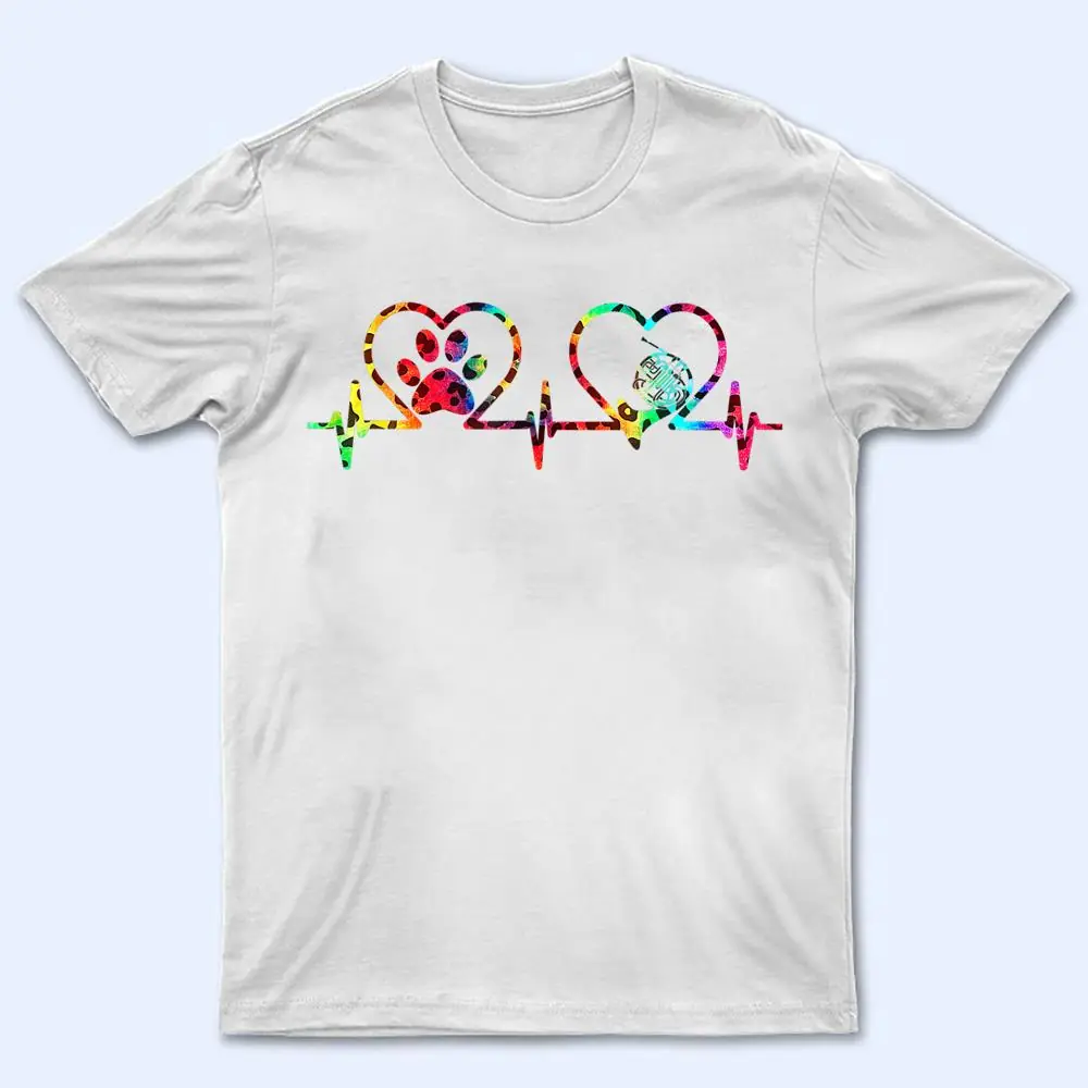 Cat Heartbeat Leopard Rainbow Ie Dye French Horn Player T Shirt Cat Heartbeat Leopard Rainbow Ie Dye French Horn Player T Shirt