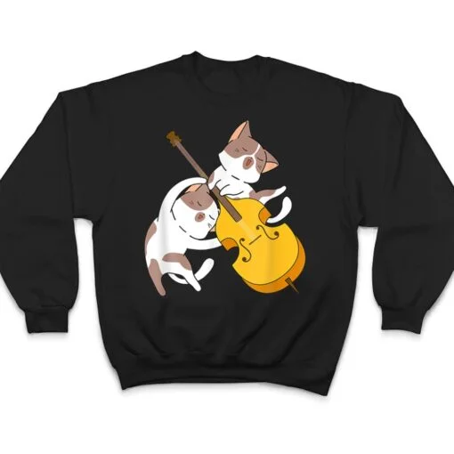 Cat Kitten Playing Cello Cat Lover Cello Player Cellist T Shirt