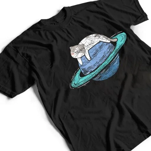 Cat Lover Astronomy Elescope Astronomer Galaxy Stars T Shirt