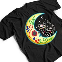 Cat Moon Sugar Skull Dia De Los Muertos Day Of He Dead T Shirt Cat Moon Sugar Skull Dia De Los Muertos Day Of He Dead T Shirt