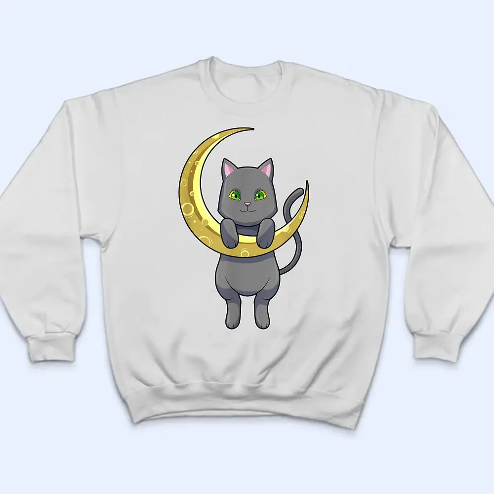 Cat-Night-Moon-T-Shirt-4 Cat Night Moon T Shirt