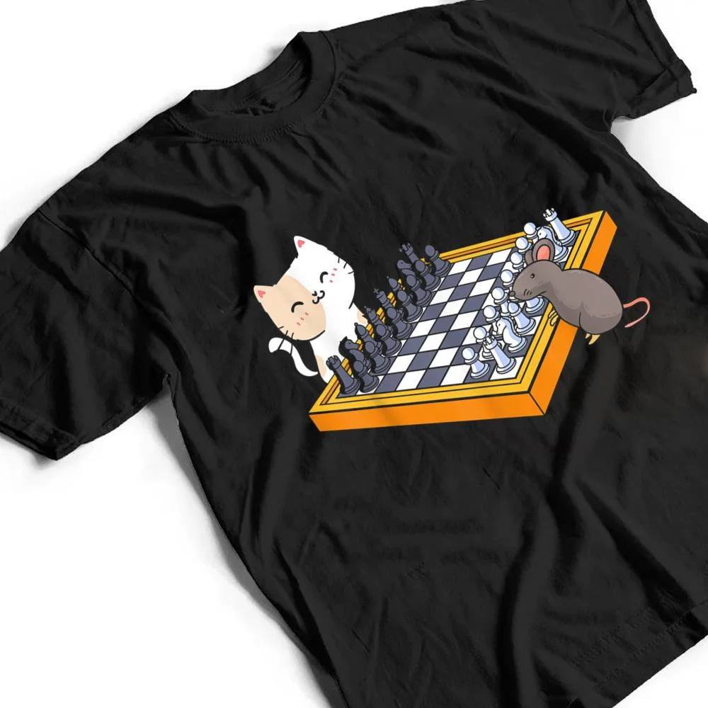 Cat-Owner-Chess-Board-Grandmaster-Board-Game-Chess-Player-T-Shirt-2 Cat Owner Chess Board Grandmaster Board Game Chess Player T Shirt