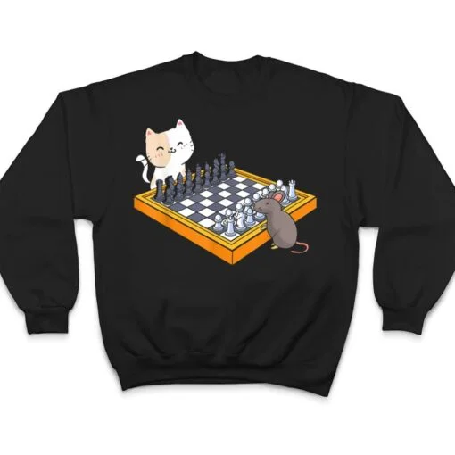 Cat Owner Chess Board Grandmaster Board Game Chess Player T Shirt