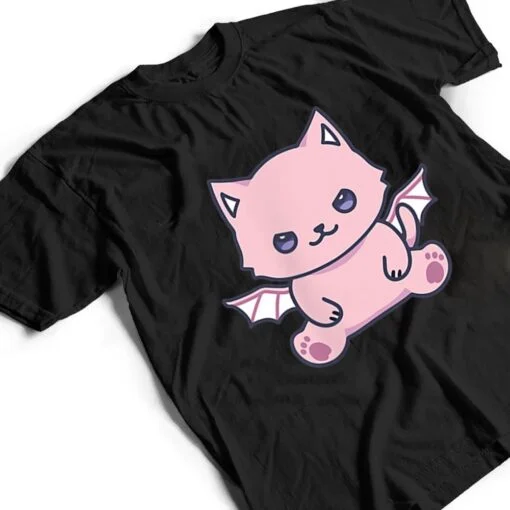 Cat Pastel Goth Cute Kawaii Aesthetic Lover Owner Spooky T Shirt