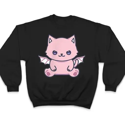 Cat Pastel Goth Cute Kawaii Aesthetic Lover Owner Spooky T Shirt