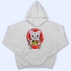 Cat Ramen Anime Kawaii Neko Japanese Gift T Shirt Cat Ramen Anime Kawaii Neko Japanese Gift T Shirt