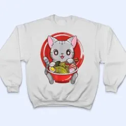 Cat Ramen Anime Kawaii Neko Japanese Gift T Shirt Cat Ramen Anime Kawaii Neko Japanese Gift T Shirt
