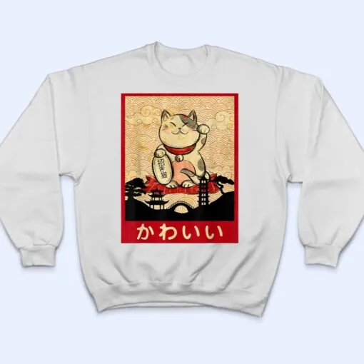 Cat Ramen Bowl Anime Japanese Noodles Kawaii Neko Girls Gift T Shirt