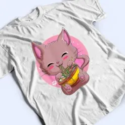 Cat Ramen Kawaii Neko Noodles Bowl Women Girls T Shirt Cat Ramen Kawaii Neko Noodles Bowl Women Girls T Shirt