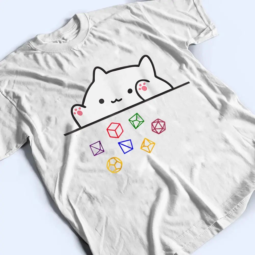 Cat-Throwing-Dice-Tabletop-Games-Cute-Kawaii-Animal-Lover-T-Shirt-2 Cat Throwing Dice Tabletop Games Cute Kawaii Animal Lover T Shirt
