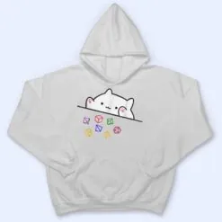 Cat Throwing Dice Tabletop Games Cute Kawaii Animal Lover T Shirt Cat Throwing Dice Tabletop Games Cute Kawaii Animal Lover T Shirt