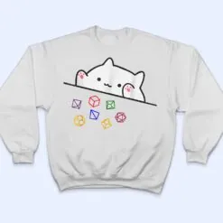 Cat Throwing Dice Tabletop Games Cute Kawaii Animal Lover T Shirt Cat Throwing Dice Tabletop Games Cute Kawaii Animal Lover T Shirt