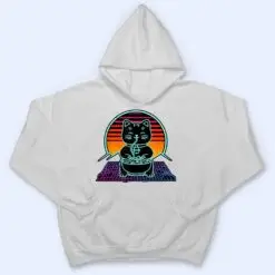 Retrowave Cat T Shirt