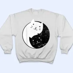 Cat Yin-Yang T Shirt Cat Yin-Yang T Shirt