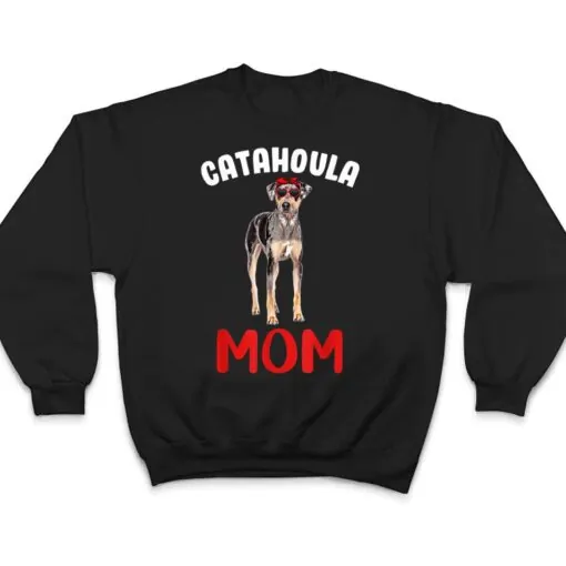 Catahoula Mom Funny Catahoula Leopard Dog Mom Mothers Day T Shirt