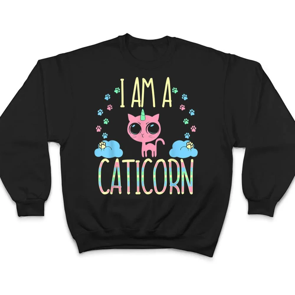 Caticorn-Half-Unicorn-Half-Cat-Cute-T-Shirt-4 Caticorn Half Unicorn Half Cat Cute T Shirt