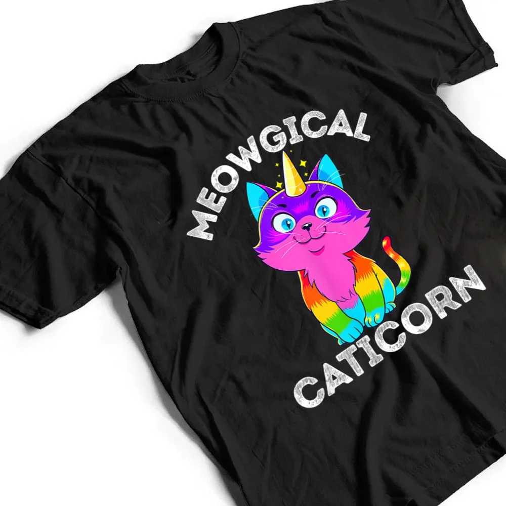 Caticorn-Rainbow-Funny-My-Cat-is-a-Magical-Unicorn-Kittycorn-T-Shirt-2 Caticorn Rainbow Funny My Cat is a Magical Unicorn Kittycorn T Shirt