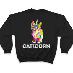 Caticorn Unicorn Cat Unikitty Kittycorn Meow Girls Women T Shirt