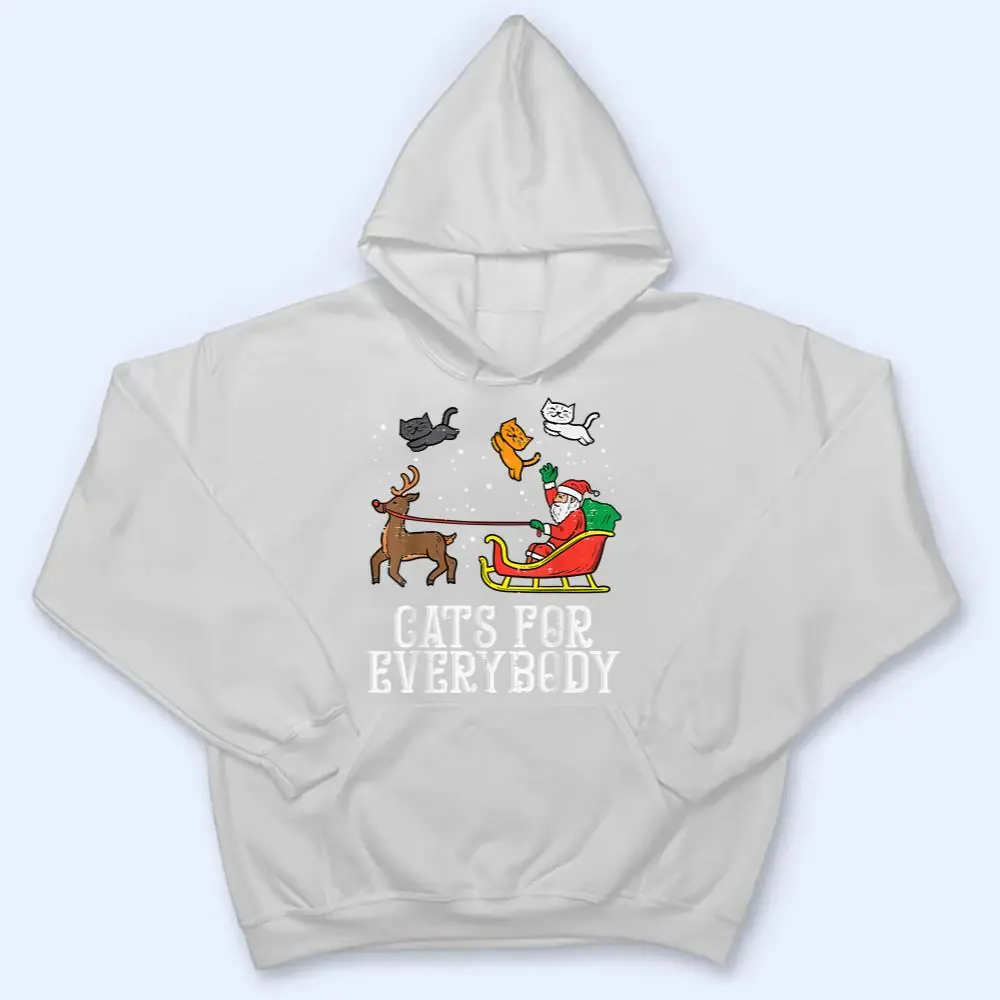 Cats-For-Everybody-Christmas-Cat-Funny-Xmas-Women-Santa_1-T-Shirt-3 Cats For Everybody Christmas Cat Funny Xmas Women Santa_1 T Shirt