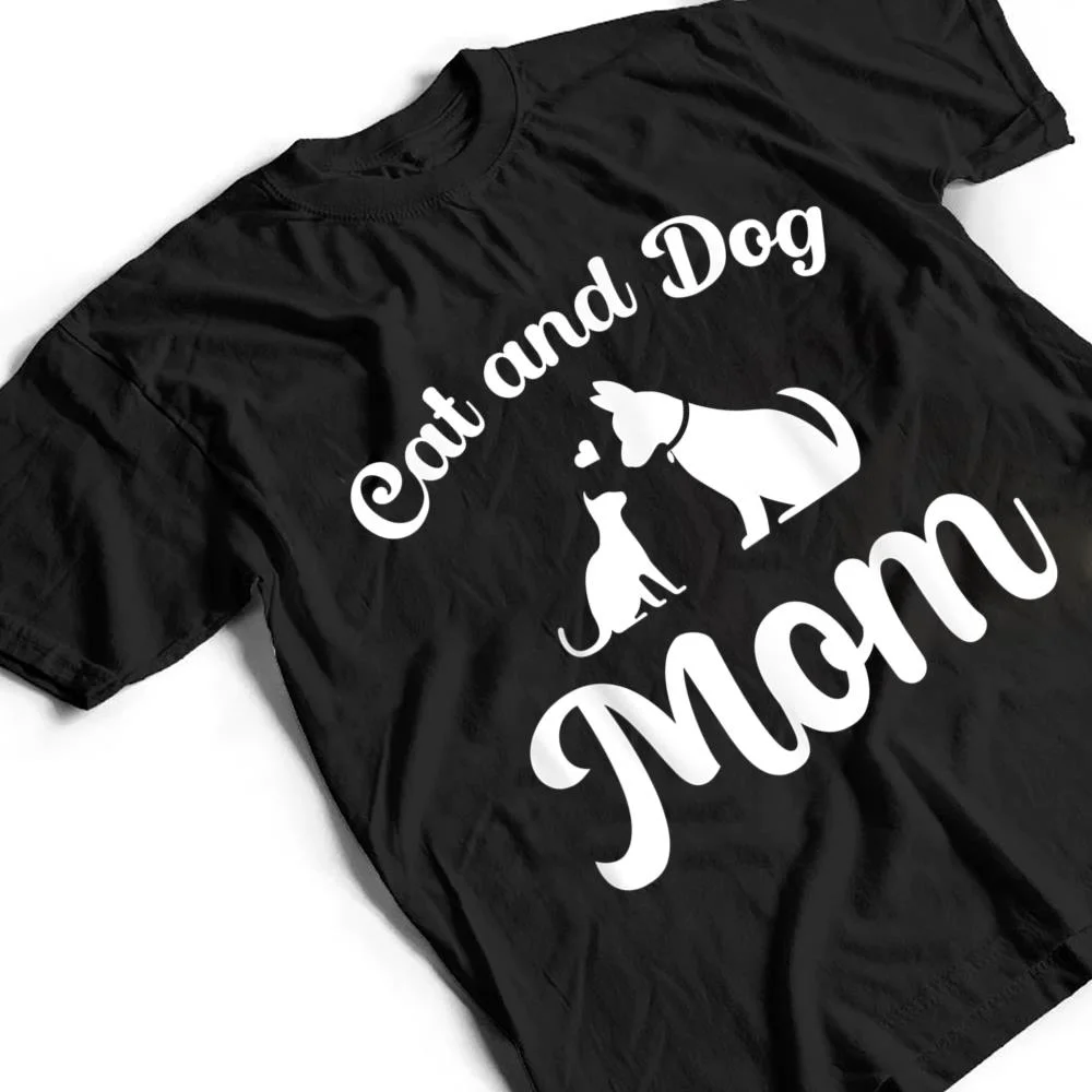 Cats-and-Dogs-Mom-Mothers-Day-Puppy-Pets-Animals-Lover-T-Shirt-2 Cats and Dogs Mom Mother's Day Puppy Pets Animals Lover T Shirt