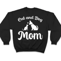 Cats and Dogs Mom Mother's Day Puppy Pets Animals Lover T Shirt Cats and Dogs Mom Mother's Day Puppy Pets Animals Lover T Shirt
